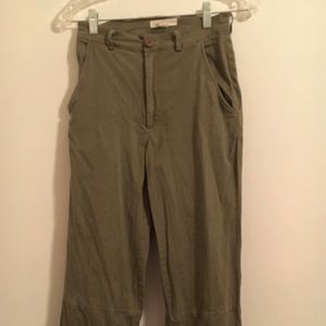 High waisted cargo joggers